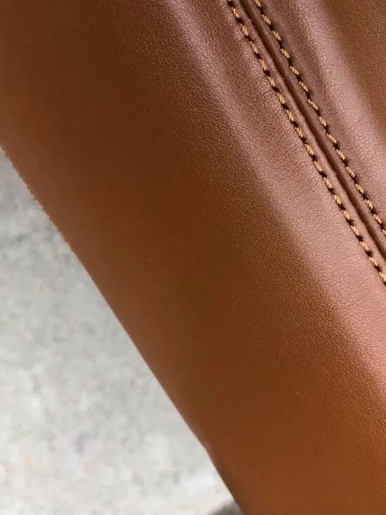 MICHAEL KORS Florence Satchel Purse Leather Brown Top Handle Hand Bag Shoulder - Picture 15 of 16